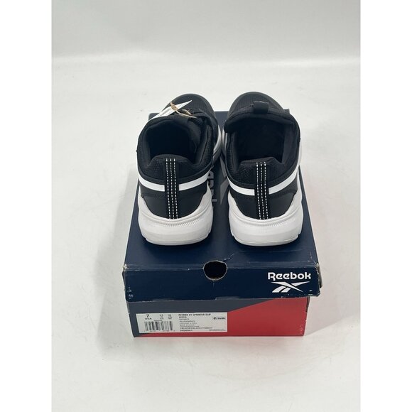 Reebok XT Sprinter Split Running Sneakers Sz Youth Mens 7 Black NIB - Picture 5 of 7